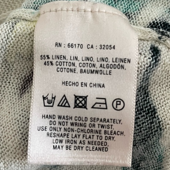 Moth Anthropologie Wrap Sweater with Floral Design Size XS - Picture 8 of 9